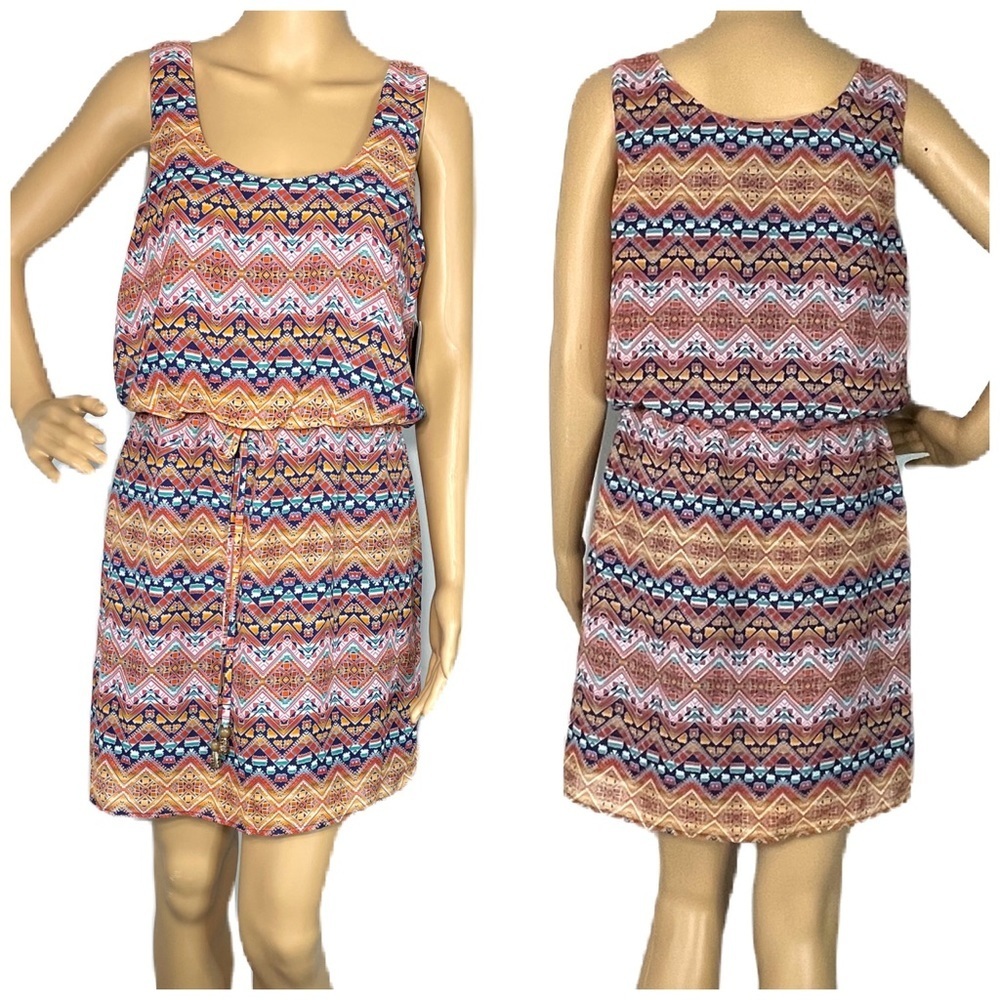 City Triangles Sleeveless Dress Sz M